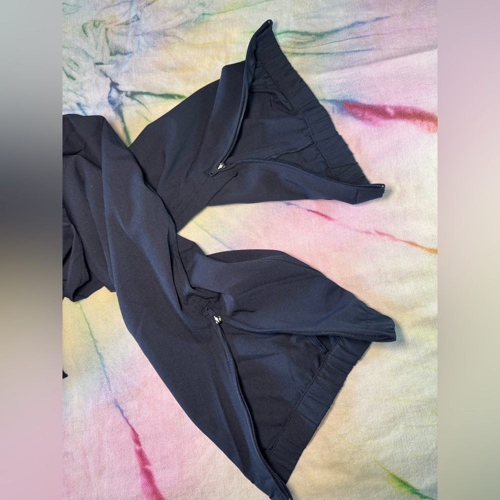 Old Navy StretchTech Activewear pull on Joggers Navy Blue Size Medium - Picture 6 of 7